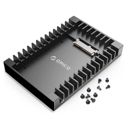 Orico Adapter SATA, uchwyt montażowy na dysk 2,5" (1125SS-V1-BK-EP)