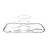 Spigen Liquid Crystal Mag MagSafe - Etui do iPhone 17 (Clear/White) (ACS10397)
