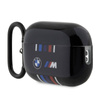 BMW Multiple Colored Lines - Etui AirPods Pro 2 (Czarny) (BMAP222SWTK)