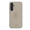 Guess Glitter Script Big 4G - Etui Samsung Galaxy S23 FE (złoty) (GUHCS23FEHG4SGD)