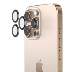 Belkin Szkła ochronne na obiektywy aparatu iPhone 17 Pro / 16 Pro / 16 Pro Max, 2 zestawy (OVA182HQBK)