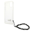 Guess Black Pearl Strap - Etui iPhone 12 Pro Max (przezroczysty) (GUHCP12LKPSBK)