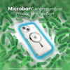 Speck Gemshell Grip + MagSafe - Etui do iPhone 16e / iPhone 15 / iPhone 14 / iPhone 13 (Clear / Chrome Finish) (150494-3223)