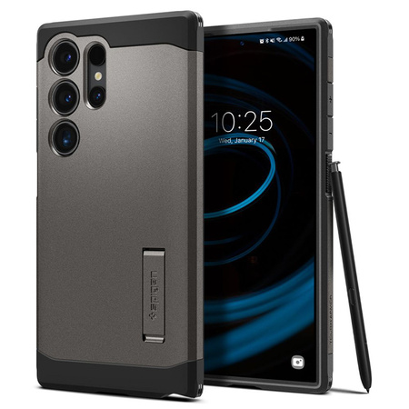 Spigen Tough Armor - Etui do Samsung Galaxy S24 Ultra (Gunmetal) (ACS07301)