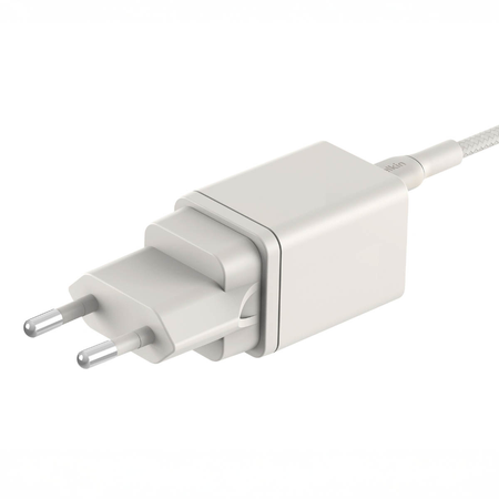 Belkin Ładowarka 3w1, magnetyczna Qi2 15W, do iPhone, AppleWatch, AirPods, kremowa (WIZ027VFH37)