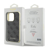 Guess 4G Charms Collection - Etui iPhone 15 Pro (szary) (GUHCP15LGF4GGR)