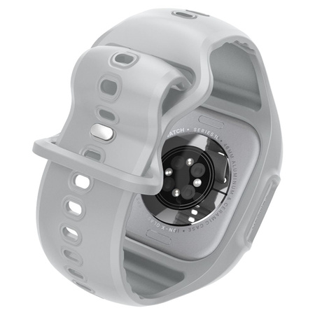 Spigen Liquid Air Pro - Pasek z obudową do Apple Watch 10 46 mm (Grey) (ACS09318)