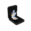 Karl Lagerfeld Silicone Ikonik - Etui Samsung Z Flip 5 (czarny) (KLHCZF5SNIKBCK)