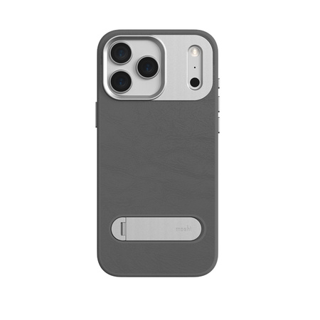 Moshi Kameleon MagSafe - Etui iPhone 17 Pro Max z funkcją podstawki (Midnight Gray) (99M2251122)
