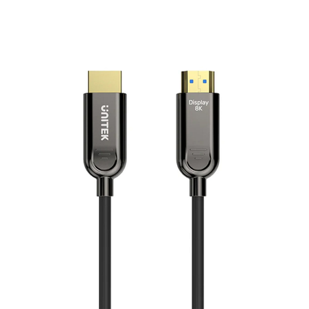 Unitek Kabel optyczny HDMI 2.1 AOC 8K 120Hz 70m - czarny (C11085GY01-70M)