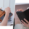 Moshi Overture MagSafe - Skórzane etui 3w1 z klapką iPhone 16 Pro Max (Charcoal Black) (99MO241212)