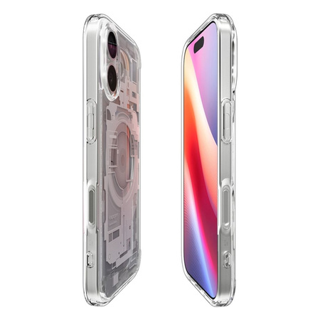 Spigen Ultra Hybrid Mag MagSafe - Etui do iPhone 17 (Zero One White) (ACS10385)