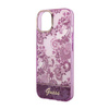 Guess Porcelain Collection - Etui iPhone 14 Plus (fuksja) (GUHCP14MHGPLHF)