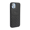Audi Genuine Leather - Etui iPhone 14 (Czarny) (AU-TPUPCIP14-Q8/D1-BK)