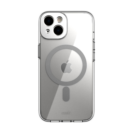 Moshi iGlaze MagSafe - Etui iPhone 14 Plus (Luna Silver) (99MO137206)