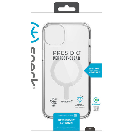 Speck Presidio Perfect-Clear + MagSafe - Etui iPhone 15 Plus / iPhone 14 Plus (Clear) (150119-5085)