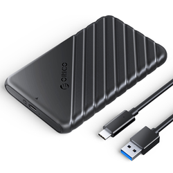 Orico Obudowa dysku 2,5" USB-C 3.1 6Gbps czarna (25PW1-C3-BK-EP)