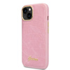 Guess Croco Collection - Etui iPhone 14 Plus (różowy) (GUHCP14MHGCRHP)