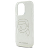Karl Lagerfeld IML Rhinestones Karl Head - Etui do iPhone 16 Pro Max (przezroczysty) (KLHCP16XHKHDCELT)