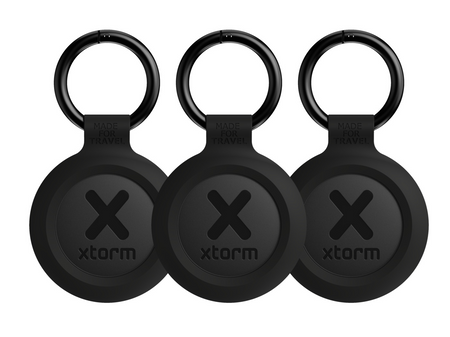 XTORM Lokalizator (Apple iOS) czarny Zestaw 3 pak  (XTAG2A1-3PACK)
