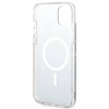 Guess Bundle Pack MagSafe IML Marble - Zestaw etui + ładowarka MagSafe iPhone 14 Plus (czarny/złoty) (GUBPP14MHMEACSK)