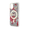 Guess Flower MagSafe - Etui iPhone 11 (Zielony) (GUHMN61HCFWSA)