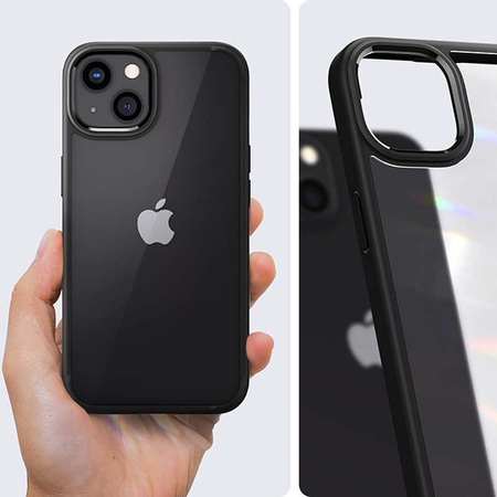 Spigen Ultra Hybrid - Etui do iPhone 13 (Czarny) (ACS03523)