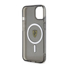 Ferrari Translucent MagSafe - Etui iPhone 14 (Czarny) (FEHMP14SURKK)