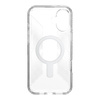Speck Presidio Perfect-Clear Grip ClickLock & MagSafe - Etui iPhone 16 Plus (Clear / Chrome Finish / Serene Silver) (150716-3199)