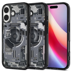 Spigen Ultra Hybrid Mag MagSafe - Etui do iPhone 17 (Zero One Black) (ACS10387)