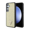 Guess Rhinestone Triangle - Etui Samsung Galaxy S24+ (złoty) (GUHCS24MHDGPPD)