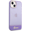 Guess Translucent - Etui iPhone 14 Plus (fioletowy) (GUHCP14MHGCOU)
