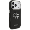 Guess Grained Big 4G Classic Logo - Etui iPhone 17 Pro (czarny) (GUHCP17LPG4SMCEK)