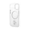 Karl Lagerfeld IML NFT Karl & Choupette MagSafe - Etui iPhone 14 Plus (przezroczysty) (KLHMP14MHNKCIT)