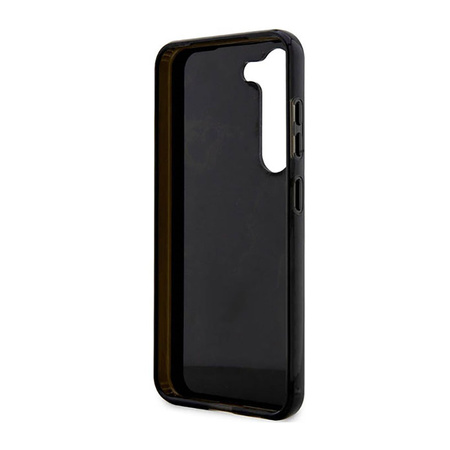 Guess Marble Collection - Etui Samsung Galaxy S23 (czarny) (GUHCS23SPCUMAK)