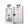 Karl Lagerfeld Liquid Glitter Ikonik - Etui iPhone 15 (przezroczysty) (KLHCP15SLKKNSK)