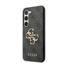 Guess 4G Big Metal Logo - Etui Samsung Galaxy S24 (czarny) (GUHCS24S4GMGGR)