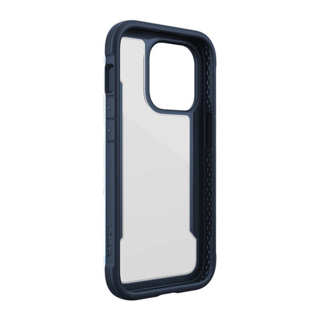 X-Doria Raptic Shield - Etui aluminiowe iPhone 14 Pro (Drop-Tested 3m) (Marine Blue) (494083)