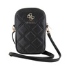 Guess Zip Quilted 4G - Torebka na telefon (czarny) (GUWBZPSQSSGK)