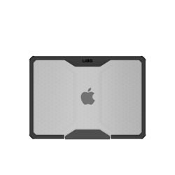 UAG Plyo - obudowa ochronna do MacBook Air 13" M2 2022/M3 2024 przezroczysty/czarny (134007114340)