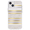 Case-Mate Pearl Stripes MagSafe - Etui iPhone 14 Plus zdobione masą perłową (Pearl Stripes) (CM049272)