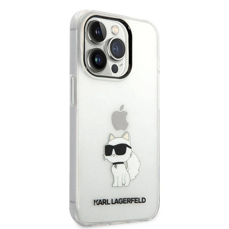 Karl Lagerfeld IML NFT Choupette - Etui iPhone 14 Pro (przezroczysty) (KLHCP14LHNCHTCT)