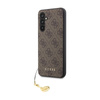 Guess 4G Charms Collection - Etui Samsung Galaxy S23 FE (brązowy) (GUHCS23FEGF4GBR)