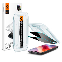 Spigen GLAS.TR EZ FIT Privacy 2-Pack - Szkło hartowane z filtrem prywatyzującym do iPhone Air (2 sztuki) (AGL09862)