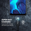Crong Armor Link - Kabel 60W PD 3A USB-A do USB-C 150cm (czarny) (CRG-AL15USAC-BLK)