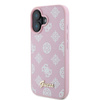 Guess Peony Script MagSafe - Etui iPhone 16 (różowy) (GUHMP16SPGPYSP)