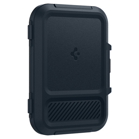 Spigen Lock Fit MagSafe - Portfel magnetyczny (Metal Slate) (AFA08526)