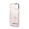 Karl Lagerfeld IML NFT Choupette - Etui iPhone 14 (różowy) (KLHCP14SHNCHTCP)