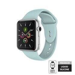 Crong Liquid - Pasek do Apple Watch 38/40/41/42 mm (miętowy) (CRG-40LQB-GRN)