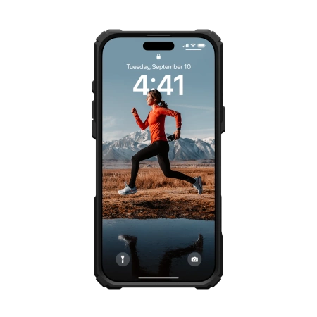 UAG Plasma XTE Magsafe - obudowa ochronna do iPhone 16 Pro kompatybilna z MagSafe czarny/przezroczysty (11447411404G)